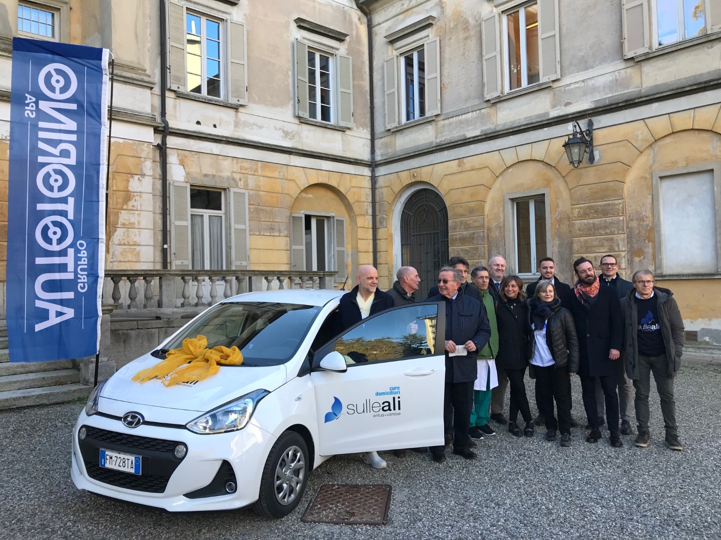 Con Cancro Primo Aiuto per accompagnare l'Associazione Sulle Ali di Varese